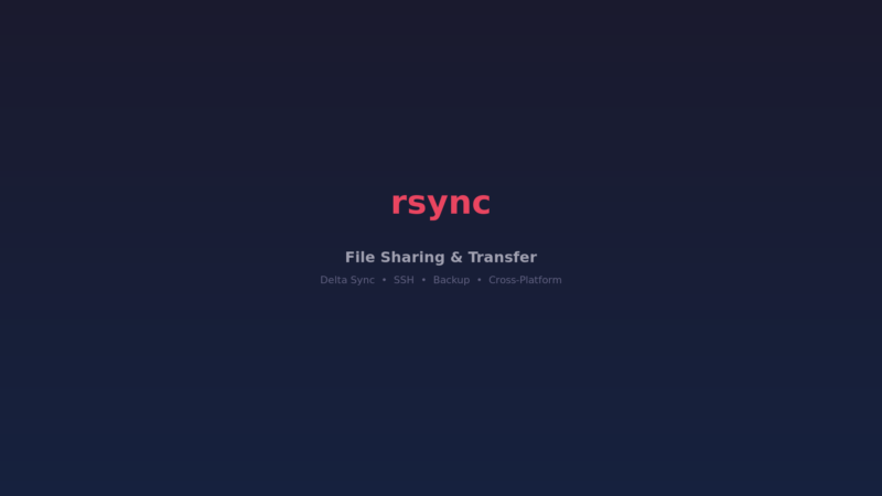 rsync