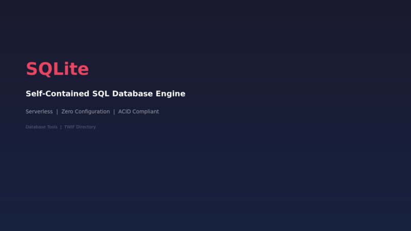 SQLite