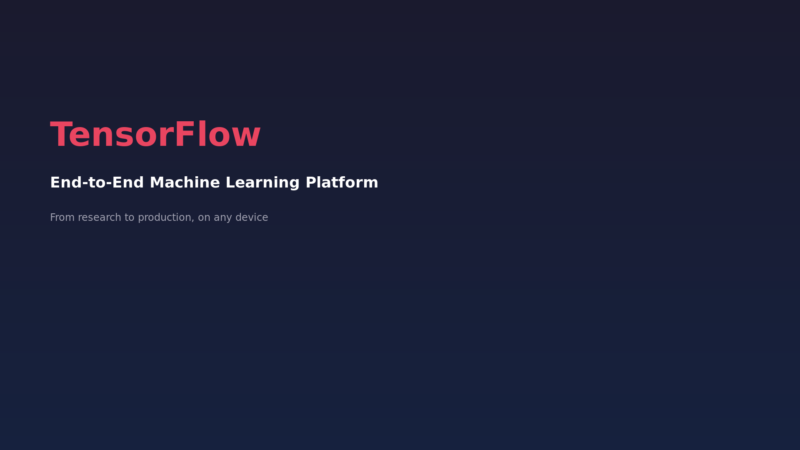 TensorFlow