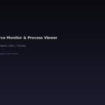 btop - Modern Resource Monitor and Process Viewer