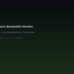 iftop - Real-Time Network Bandwidth Monitor
