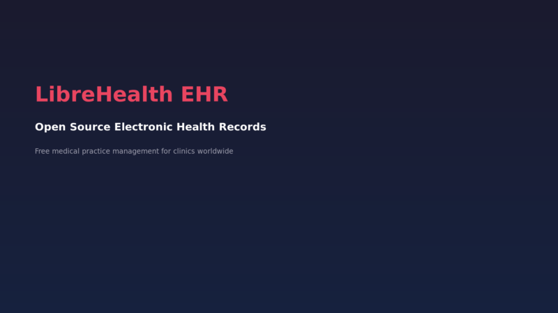 LibreHealth EHR