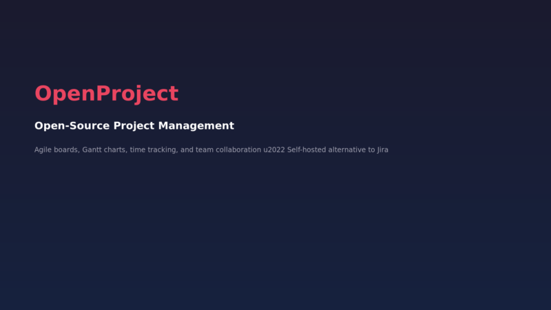 OpenProject