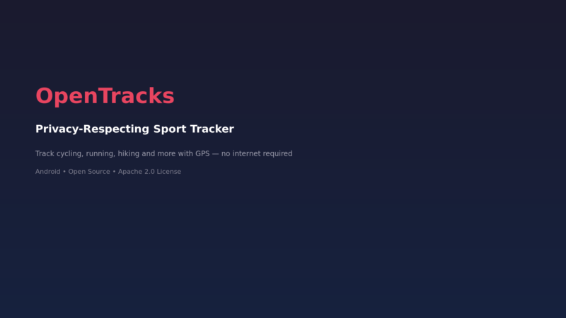 OpenTracks