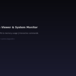 top - Classic Process Viewer and System Monitor