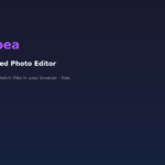 Photopea - web image editor tool listing