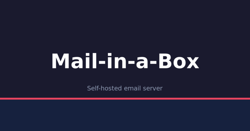 Mail-in-a-Box