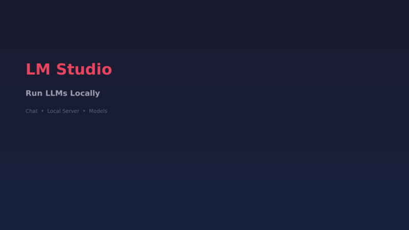 LM Studio
