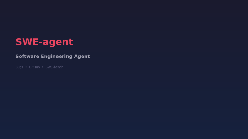SWE-agent