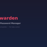 Vaultwarden self-hosted password manager