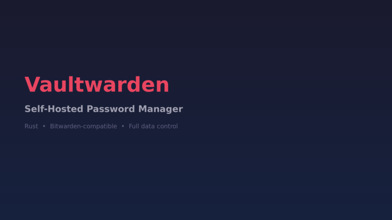 Vaultwarden