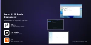 Ollama, LM Studio and Jan: local LLM tools compared