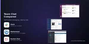 Slack, Mattermost and Rocket.Chat: open source team chat compared