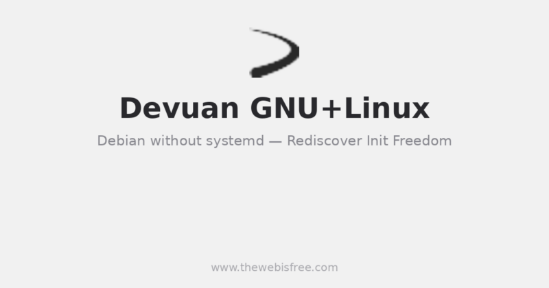 Devuan GNU+Linux