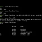 ufw (Uncomplicated Firewall)